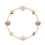 Monemel Swarovski® Crystals Silver Tennis Bracelet 
